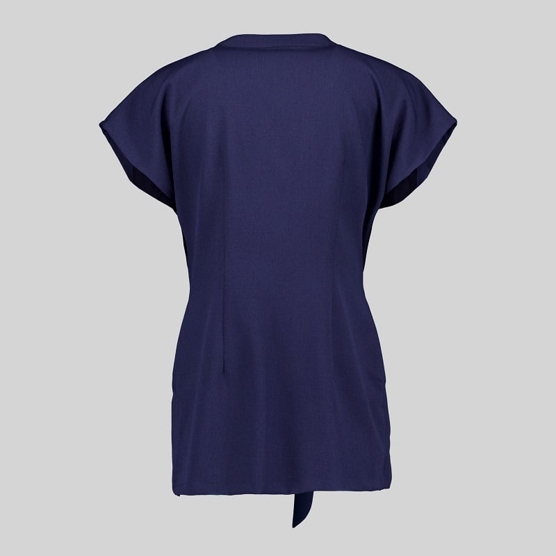 Blouse esthéticienne réglable aspect lin Loto Gary's