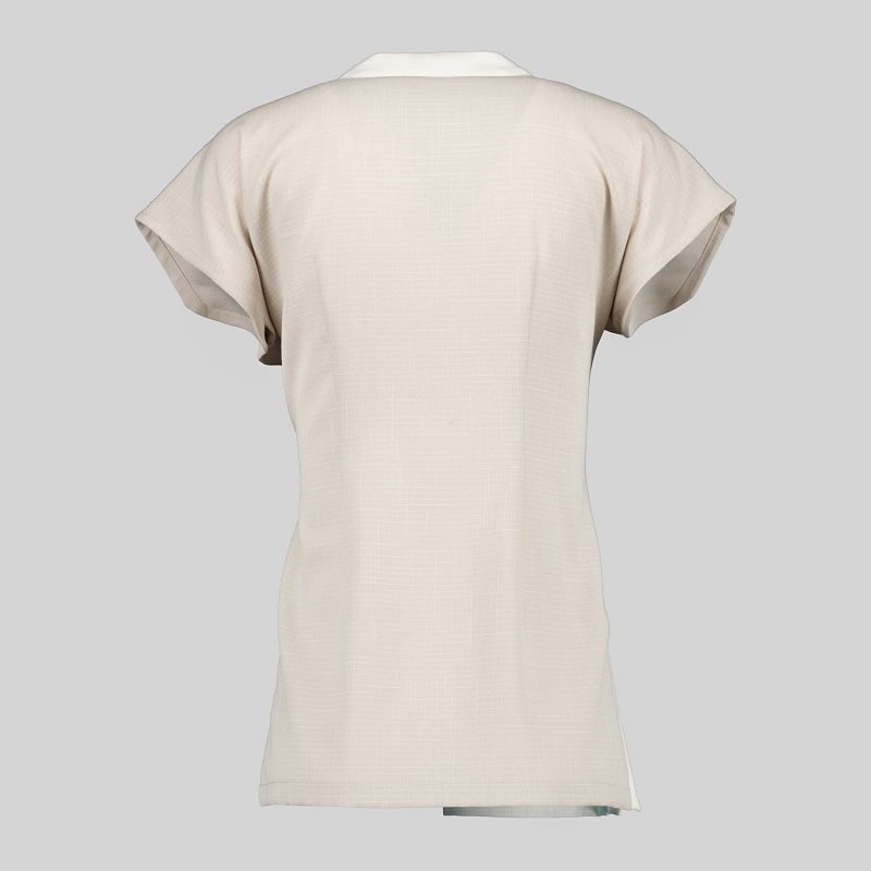 Blouse esthéticienne réglable aspect lin Loto Gary's