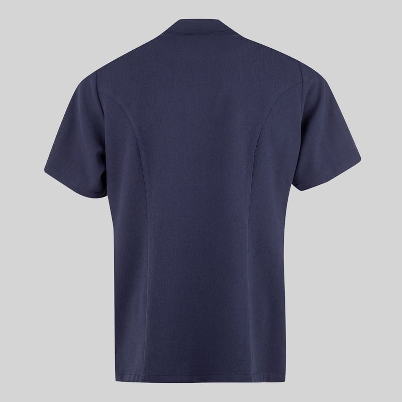 Blouse à pression homme aspect lin Cliclamen Gary's
