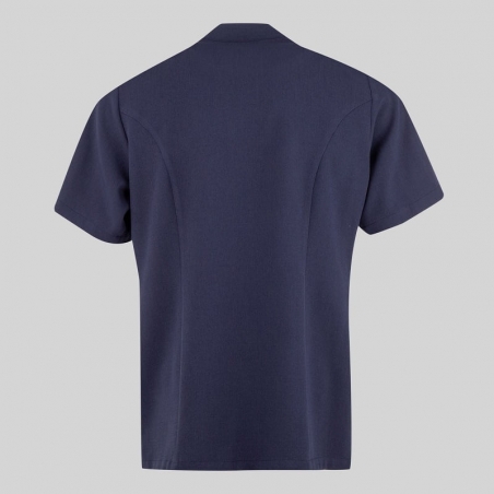 Blouse à pression homme aspect lin Cliclamen Gary's