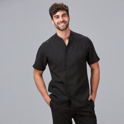 Blouse médicale manches courtes Cliclamen stretch et respirante