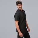 Blouse à pression homme aspect lin Cliclamen Gary's