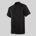 Blouse à pression homme aspect lin Cliclamen Gary's