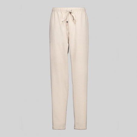 Pantalon unisexe avec cordon aspect lin Gary's