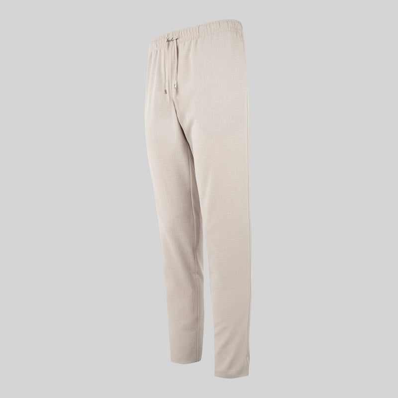 Pantalon unisexe avec cordon aspect lin Gary's