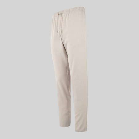 Pantalon unisexe avec cordon aspect lin Gary's