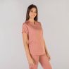 Tunique médicale femme bimatière légère Lia Peach Gary's