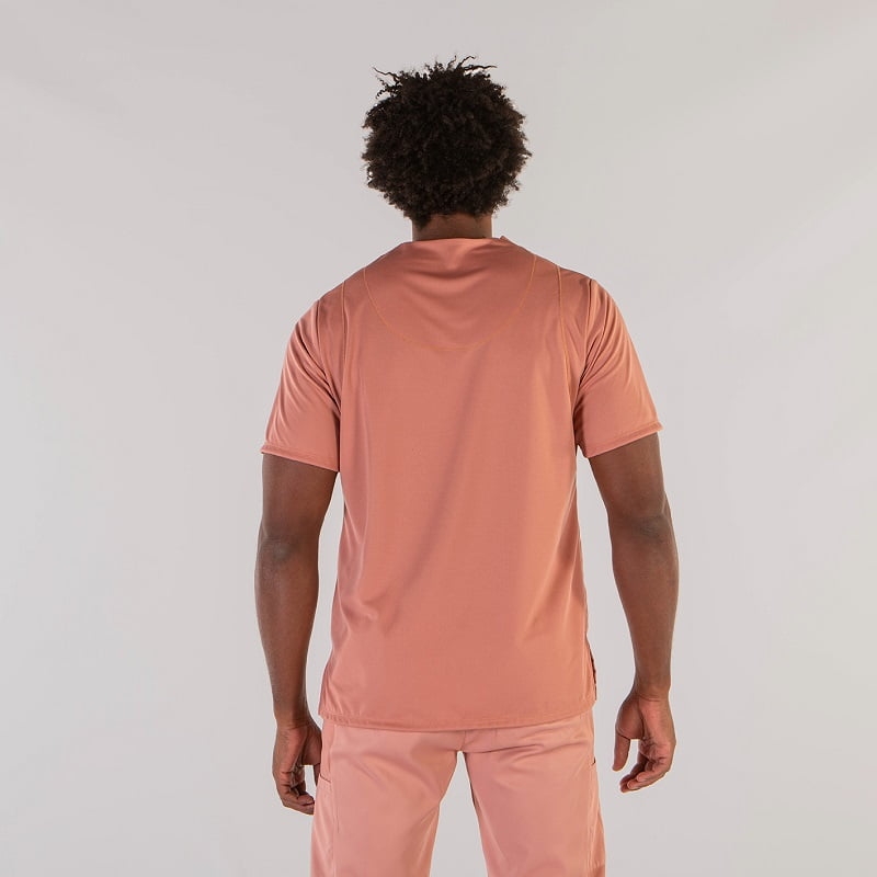 Tunique médicale homme bimatière légère Izan Peach Gary's
