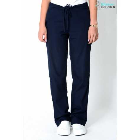 Pantalon Unisexe Bleu Marine Orange G3702