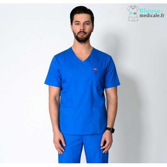 Tunique Unisexe Bleu Royal Orange G3107