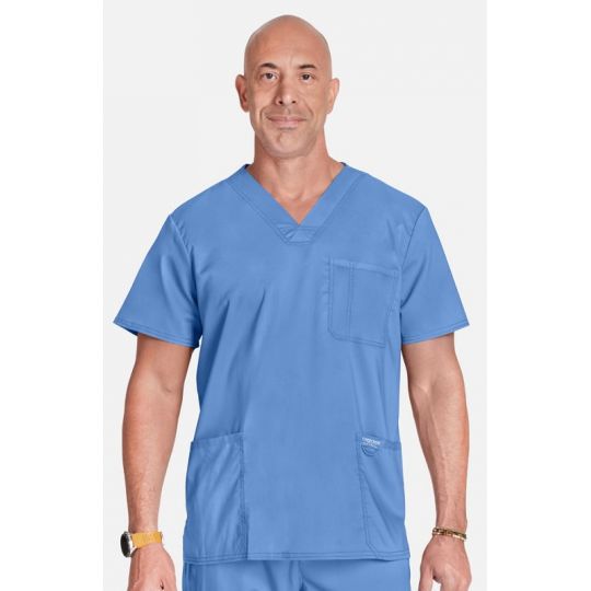 Tunique medicale stretch homme WWE670 Cherokee