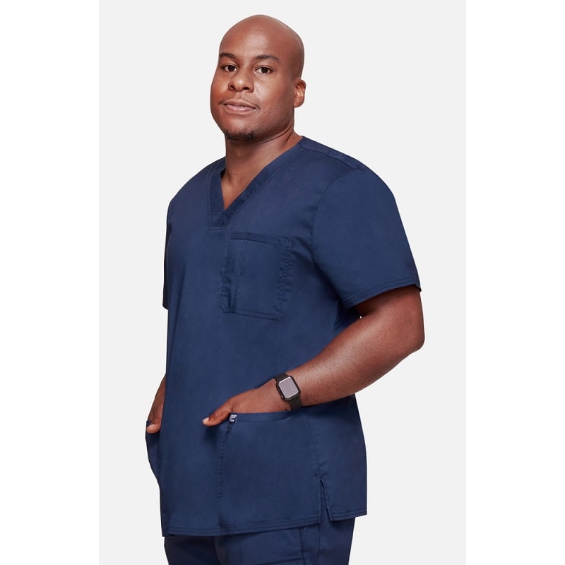 Tunique medicale stretch homme WWE670 Cherokee