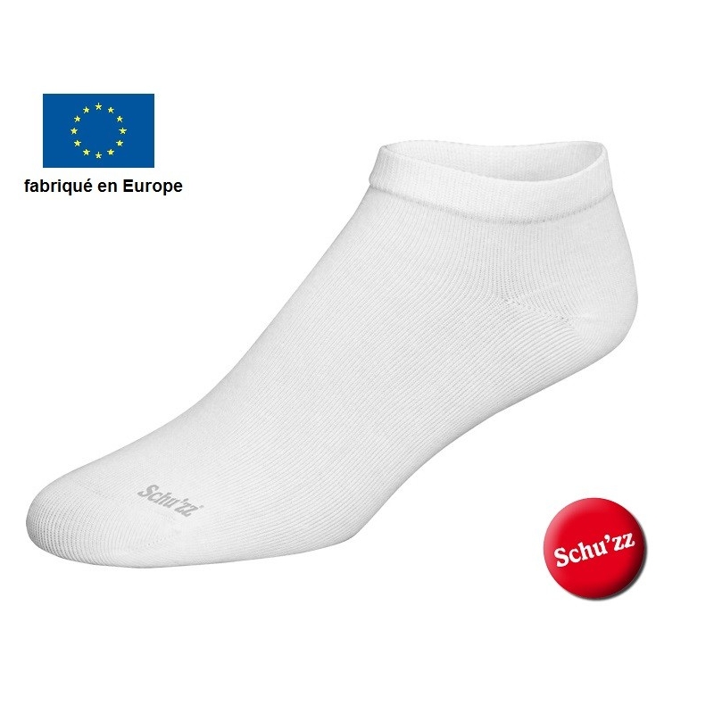 Chaussettes courtes blanche