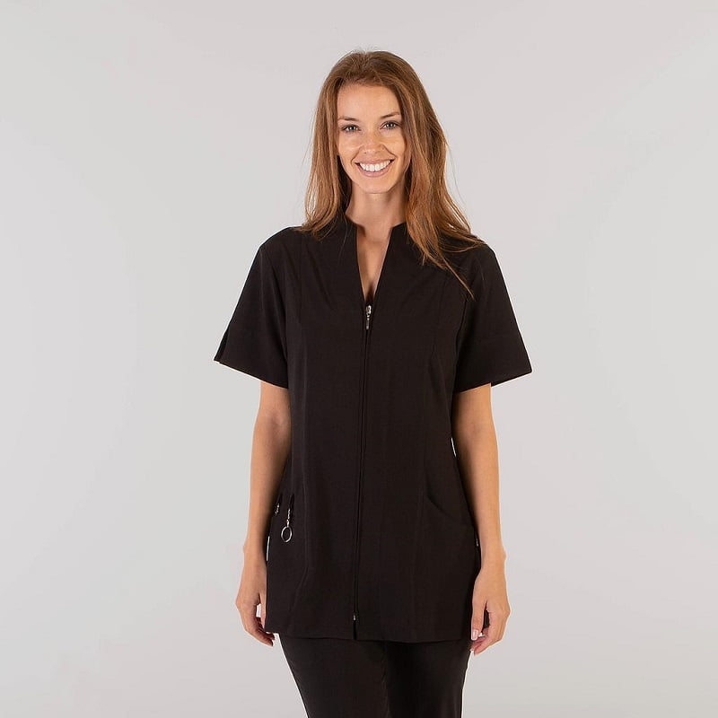 Blouse médicale avec zip microfibre 360 Yanira Gary's