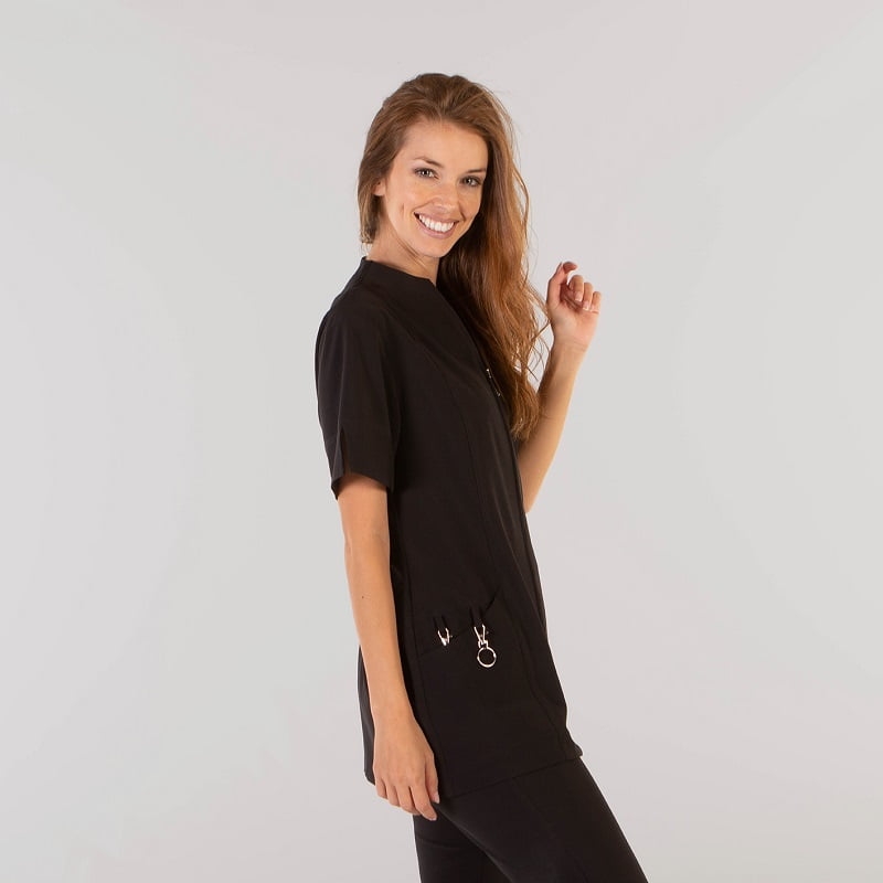 Blouse médicale avec zip microfibre 360 Yanira Gary's