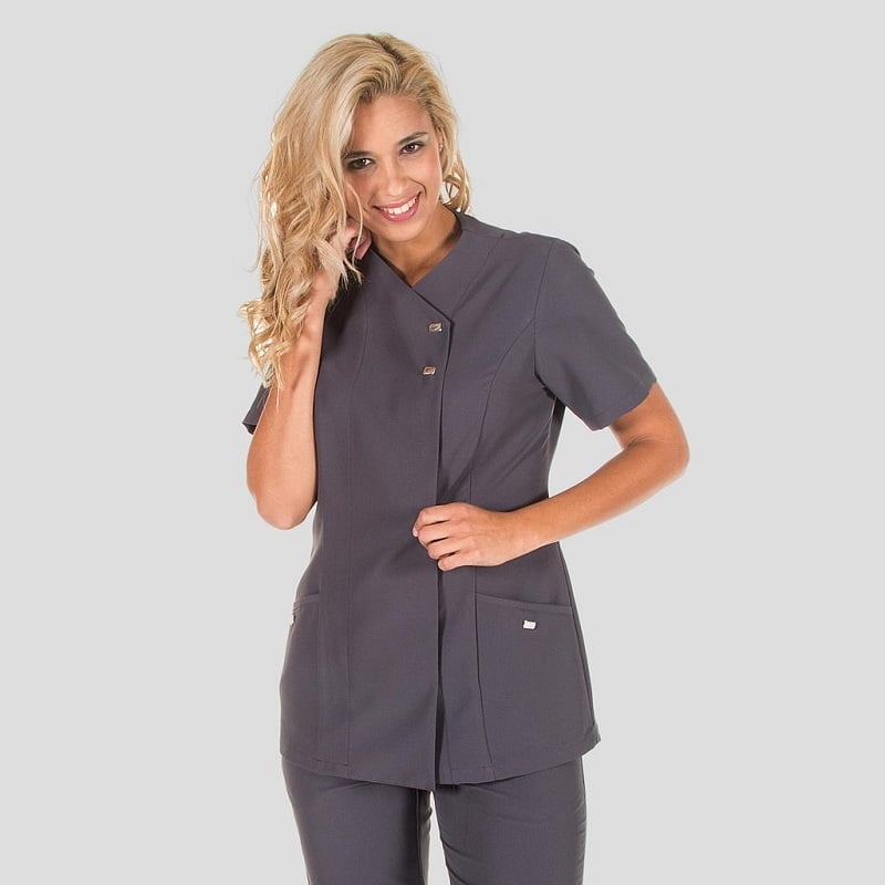 Blouse fermeture asymétrique femme Elena Gary's