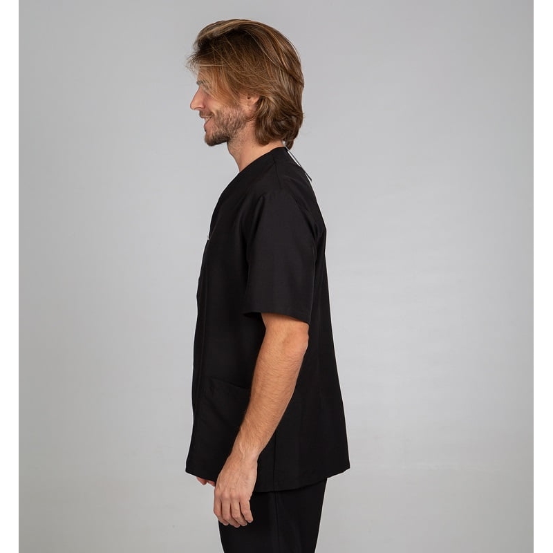 Blouse fermeture asymétrique homme Hugo Gary's