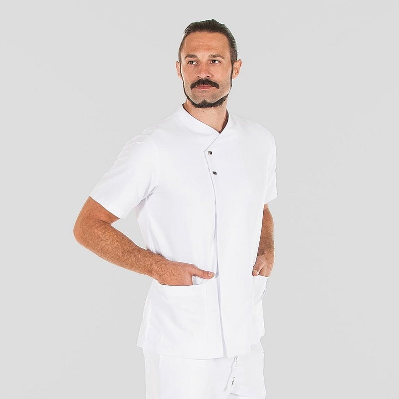 Blouse fermeture asymétrique homme Hugo Gary's