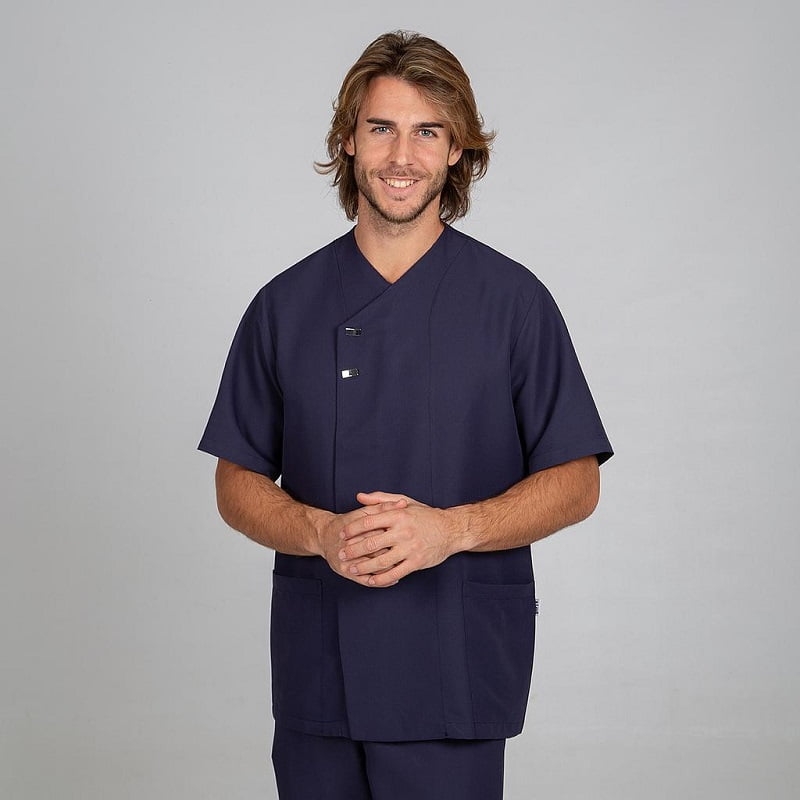 Blouse fermeture asymétrique homme Hugo Gary's