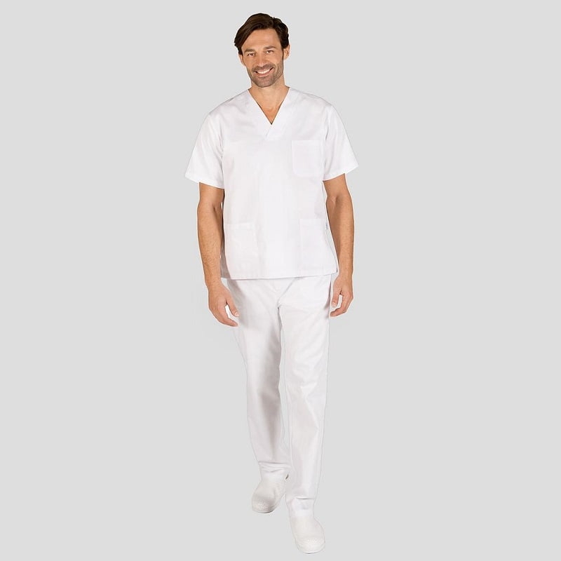 Tenue médicale blanche unisexe Gary's