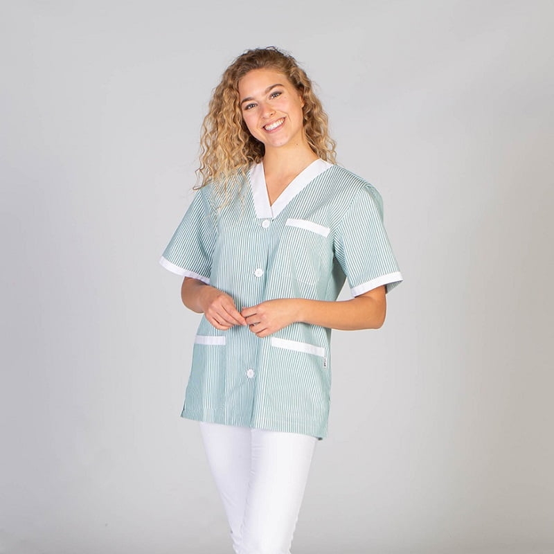 Blouse médicale femme imprimés Vichy Gary's