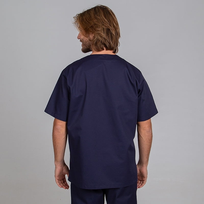 Casaque médicale unisexe sergé col v Gary's