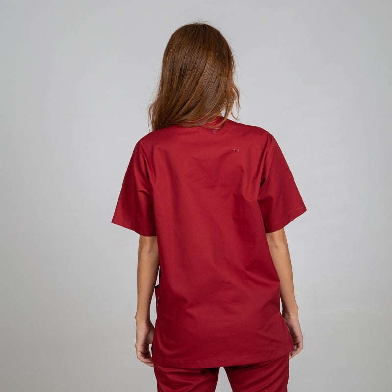 Casaque médicale unisexe sergé col v Gary's