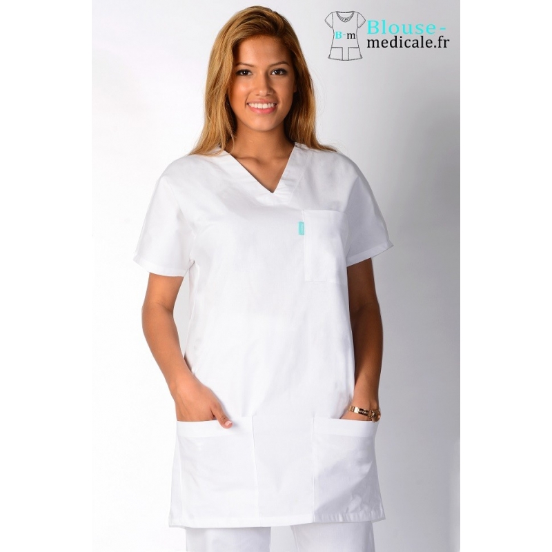 Tunique Medicale Unisexe Polycoton Lafont Alexine