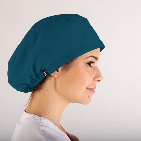 Calot médical uni avec élastique pour cheveux longs Gary's