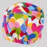 Calot médical motif coeurs multicolor Agatha Gary's