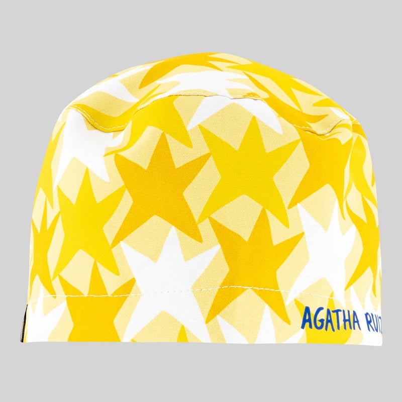 Calot infirmière imprimé étoiles jaune Agatha Gary's