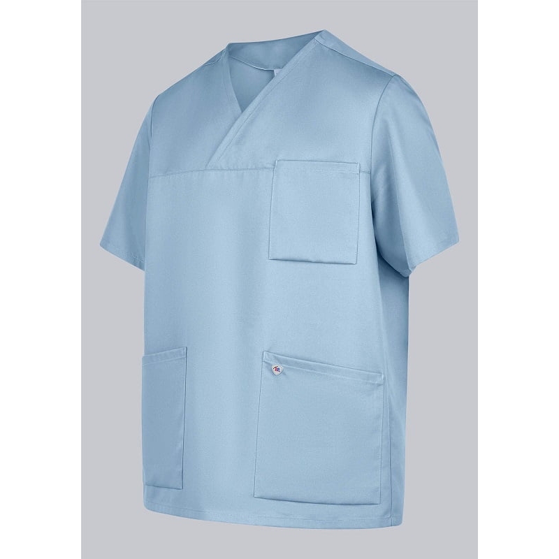 Tunique médicale unisexe légère Bleu Ciel 1633 BP