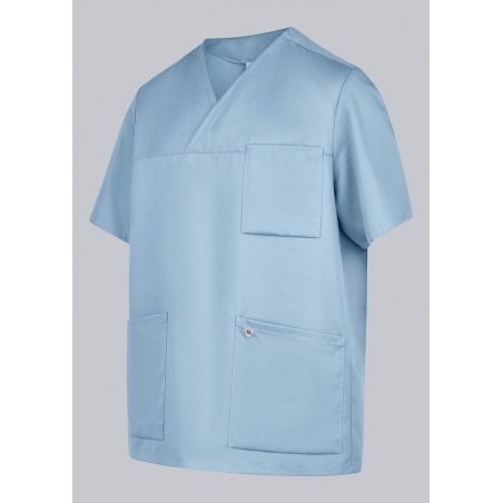 Tunique médicale unisexe légère Bleu Ciel 1633 BP