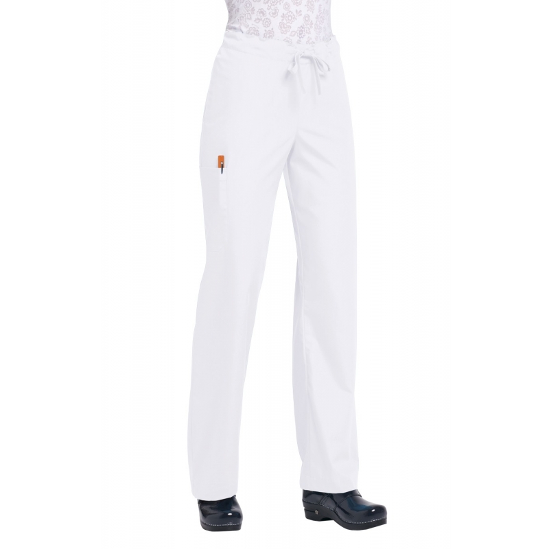 Pantalon Unisexe Blanc Orange G3702