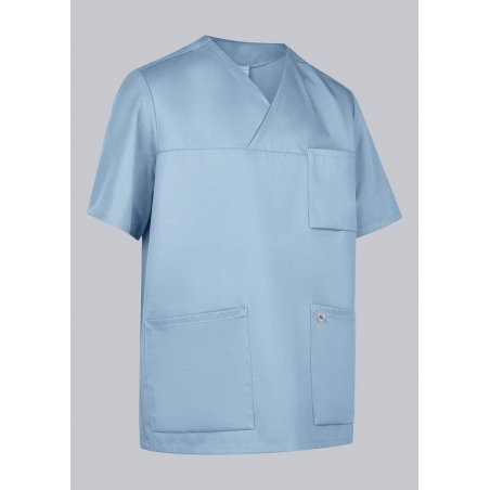 Tunique médicale unisexe légère Bleu Ciel 1633 BP