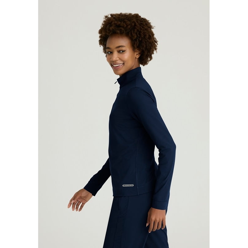 Tunique manches longues col zippé femme SKT274 Skechers