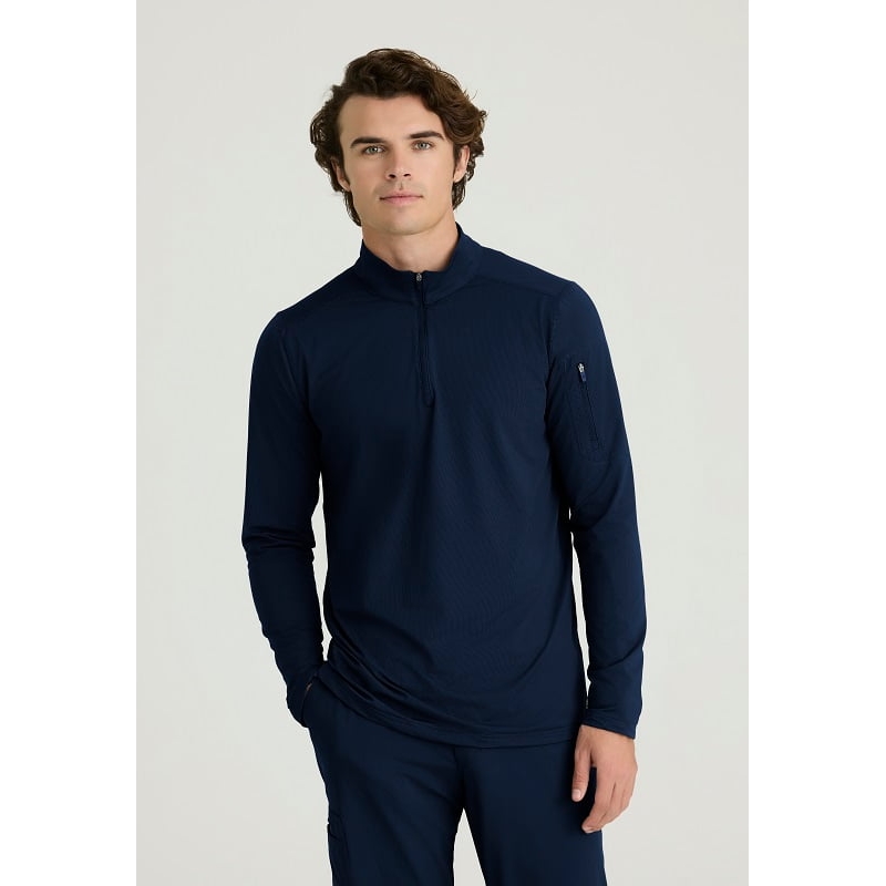 Tunique manches longues col zippé homme SKT280 Skechers