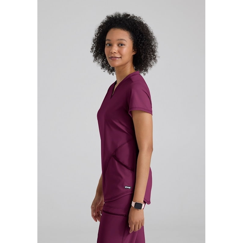Tunique médicale femme col V GRST249 Skechers