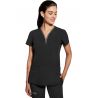 Tunique stretch femme col zippé Sonia Healing Hands