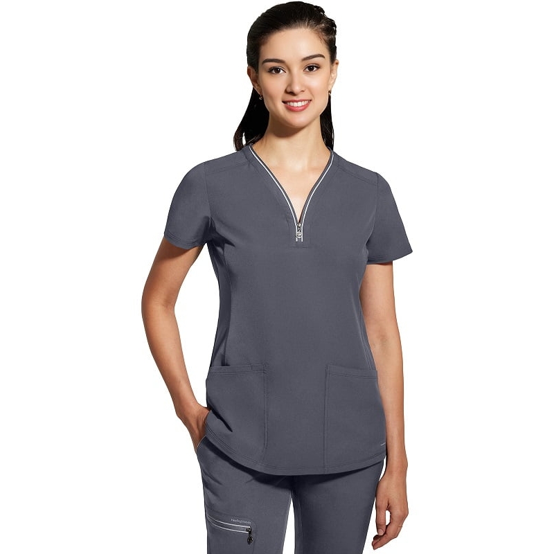Tunique stretch femme col zippé Sonia Healing Hands
