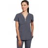 Tunique stretch femme col zippé Sonia Healing Hands