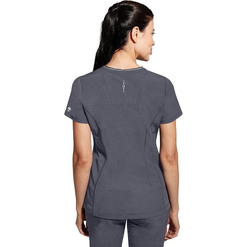 Tunique stretch femme col zippé Sonia Healing Hands