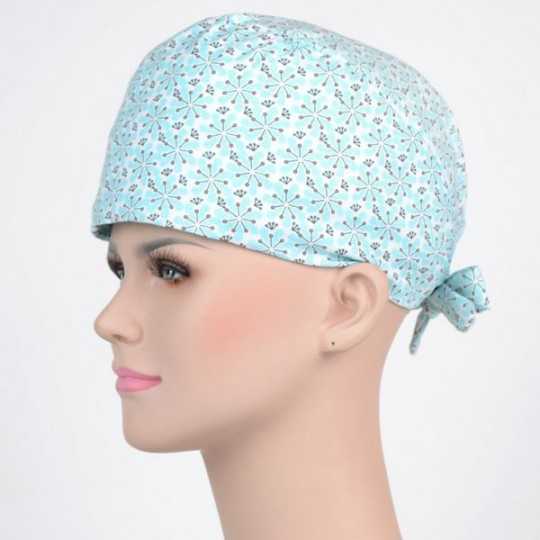 Calot Turban Réglable Pour Cuisine, Chirugie - En Coton - Couvre-cheveux Professionnel