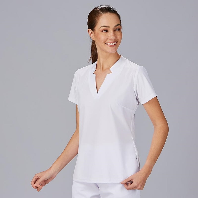Tunique esthéticienne slim fit et stretch Rosell Gary's
