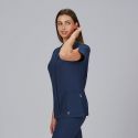 Blouse medicale zippée femme microfibre 360 Jana Gary's