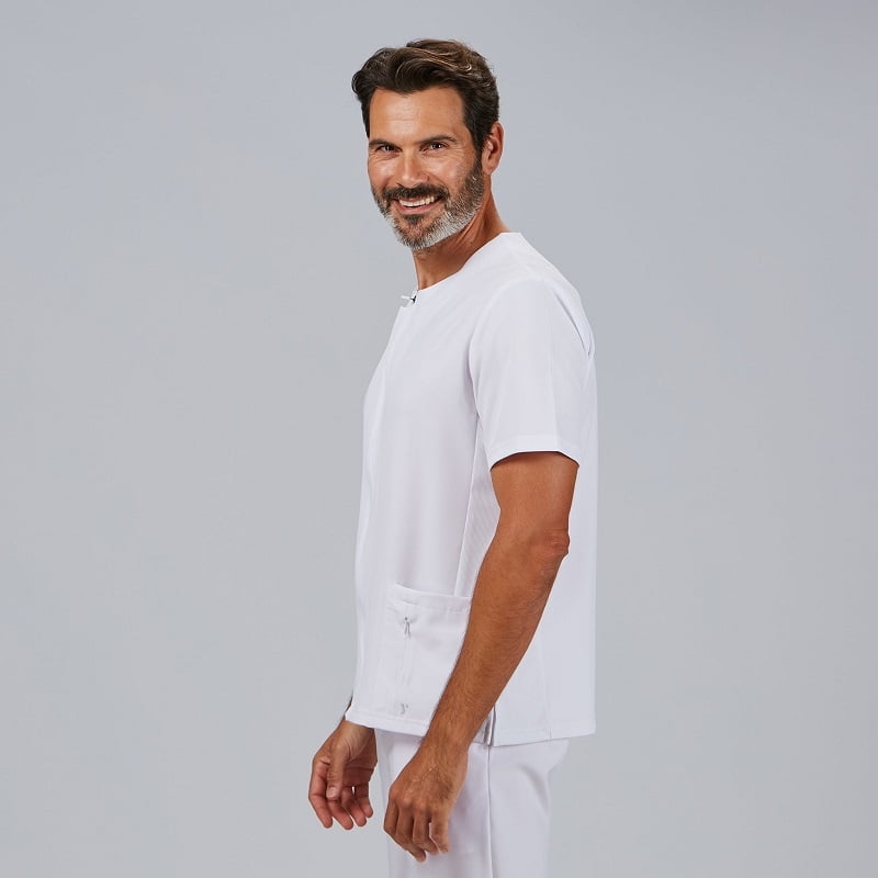 Blouse medicale zippée homme microfibre 360 Joan Gary's