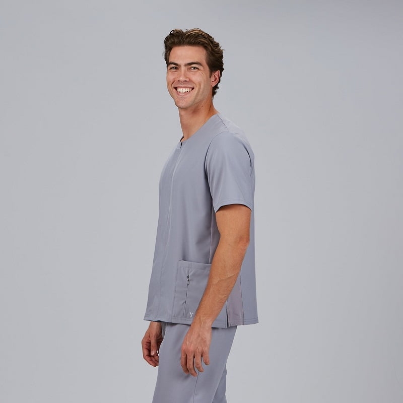 Blouse medicale zippée homme microfibre 360 Joan Gary's