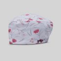 Calot infirmière élastiqué imprimé jolis fleurs Gary's