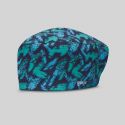 Calot de chirurgien élastiqué motif digital marine Gary's