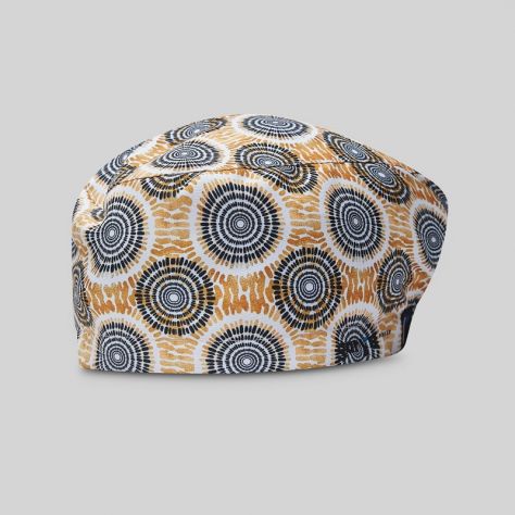 Calot vétérinaire élastiqué imprimé cercle hypnotique Gary's